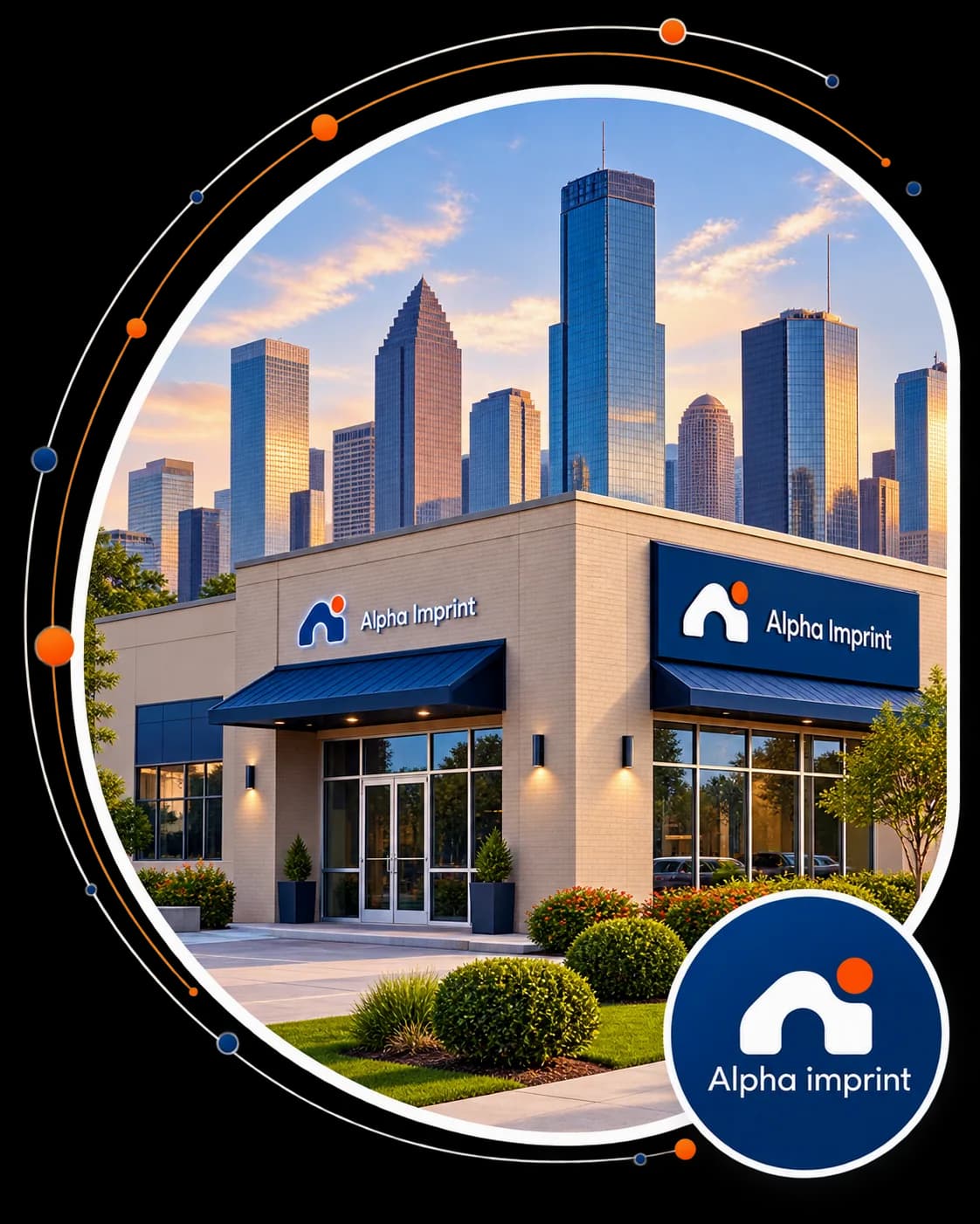 Alpha Imprint Houston facility exterior