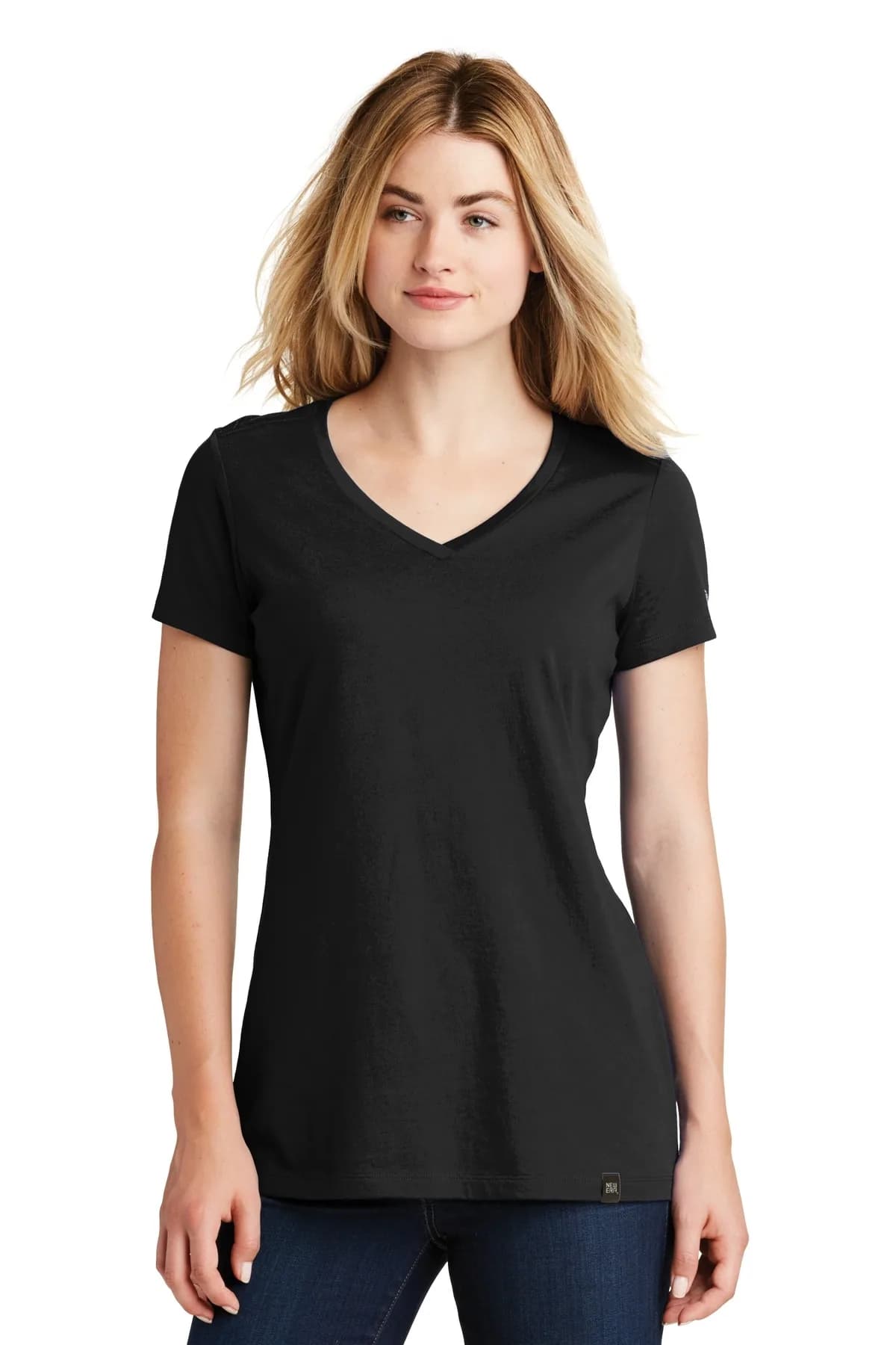New Era® Ladies' Heritage Blend V-Neck Tee Shirt
