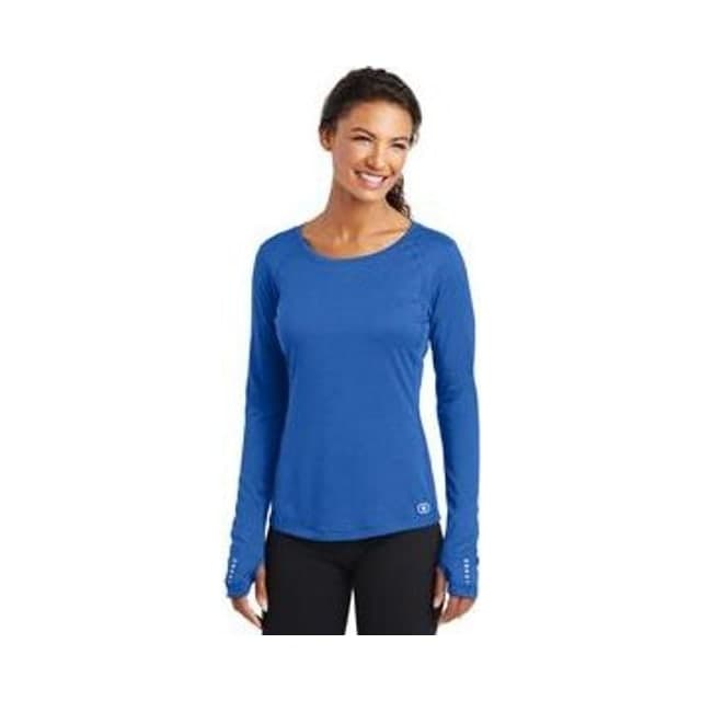 OGIO® Women's Long Sleeve Pulse Crew