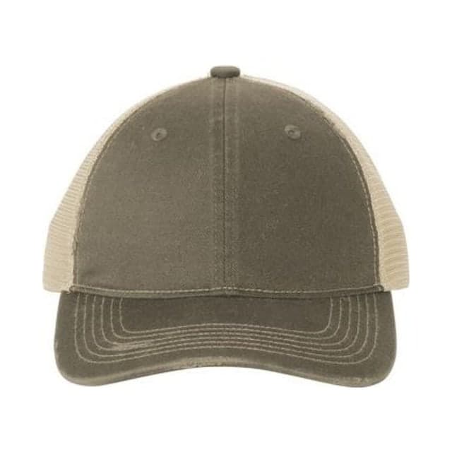 Port Authority® Distressed Mesh Back Cap