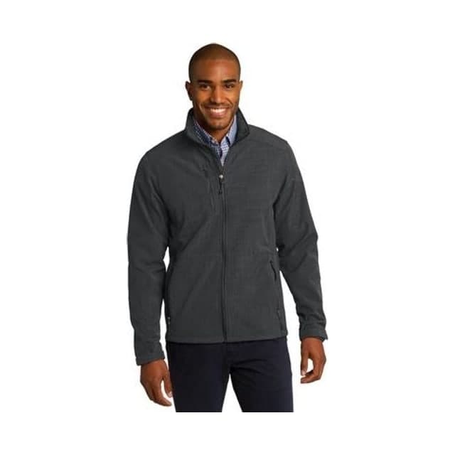 Eddie Bauer® Shaded Crosshatch Soft Shell Jacket