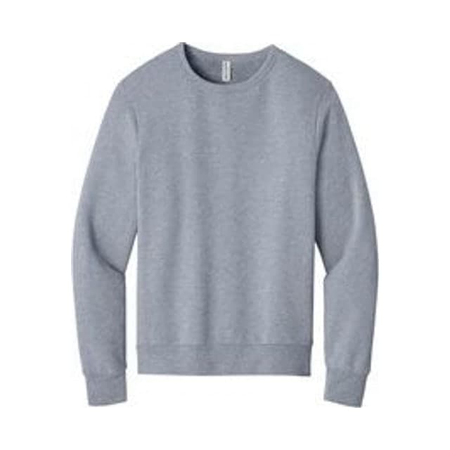 BELLA+CANVAS® Unisex Sponge Fleece Classic Crewneck Sweatshirt