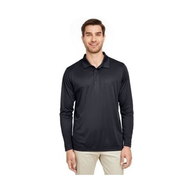 Team 365 Men's Zone Performance Long Sleeve Polo