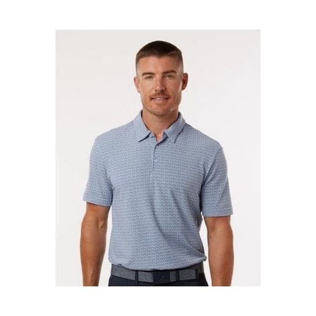 Adidas Men's Blended Printed Polo - A702