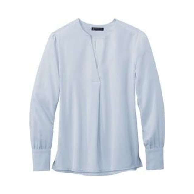 Brooks Brothers® Women's Open-Neck Satin Blouse