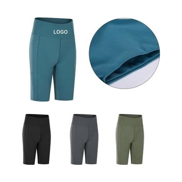 Women's High Waist Running Yoga Shorts
