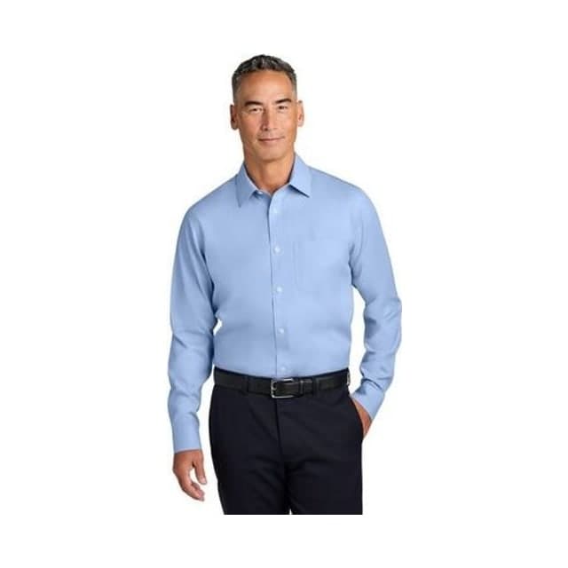 Brooks Brothers® Wrinkle-Free Stretch Pinpoint Spread Collar Shirt