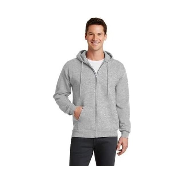 Port & Co™ Core Fleece Full-Zip Hooded Sweatshirt