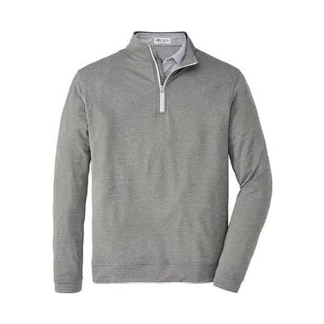 Peter Millar Men's Perth Performance Melange Quarter-Zip