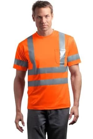 CornerStone® ANSI 107 Class 3 Short Sleeve Snag-Resistant Reflective T-Shirt