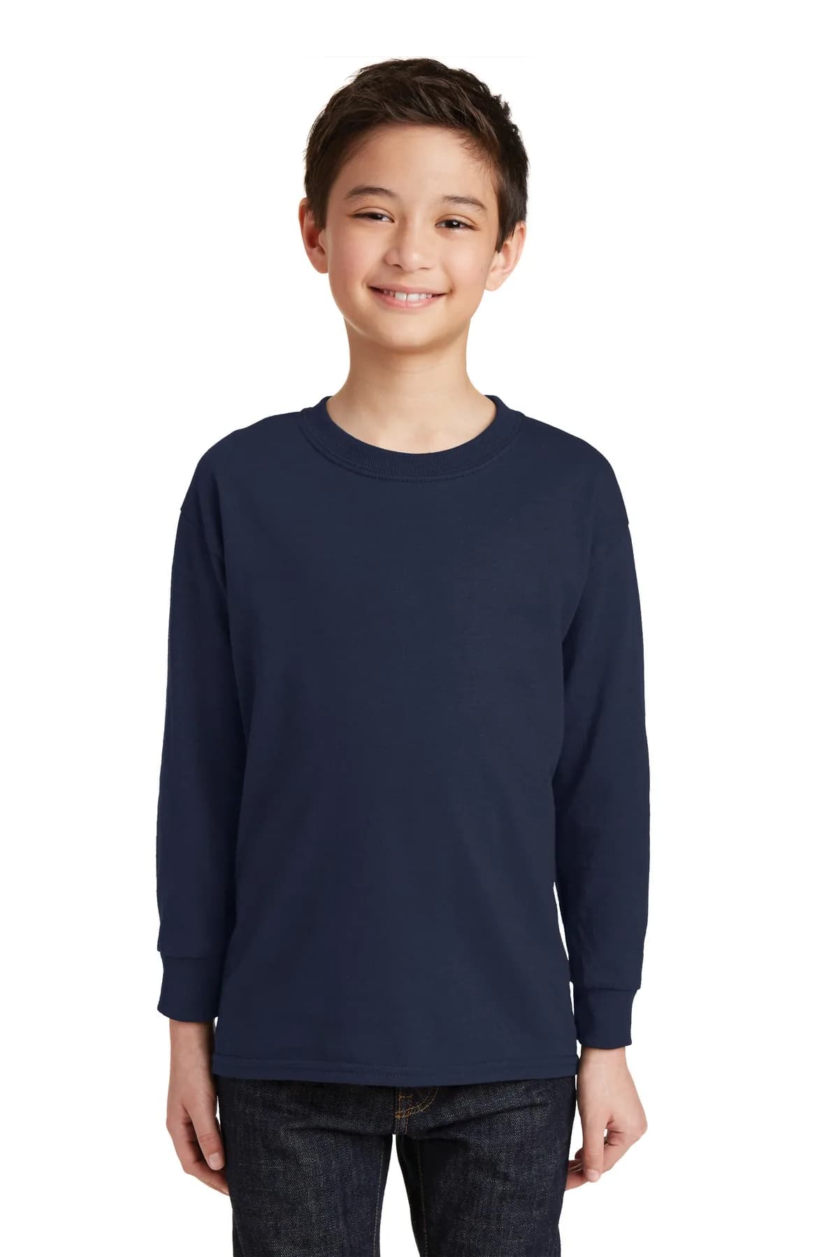Gildan® Youth Heavy Cotton™ 100% Cotton Long Sleeve T-Shirt