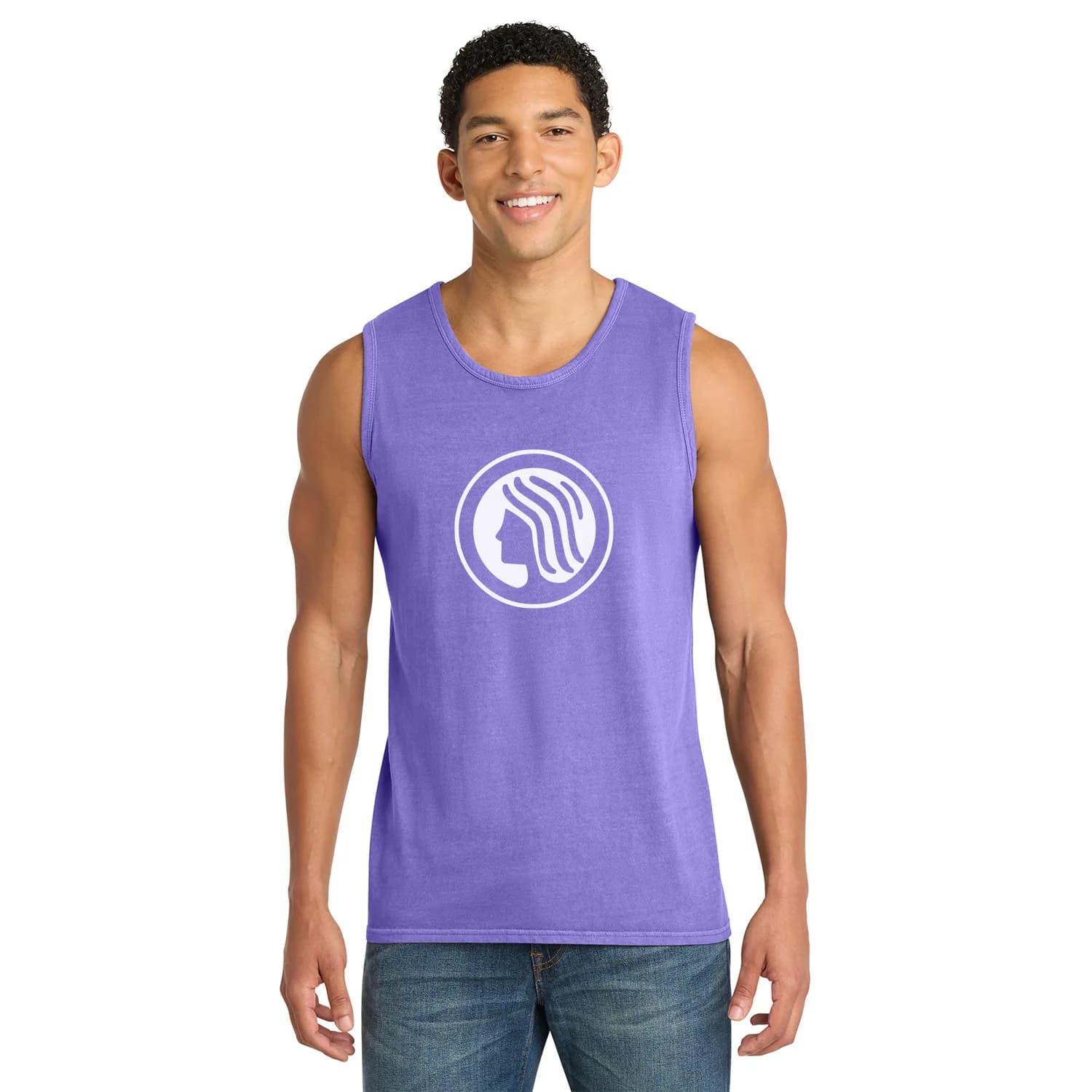Port & Co® Decorated Beach Wash Garment-Dyed Tank Top