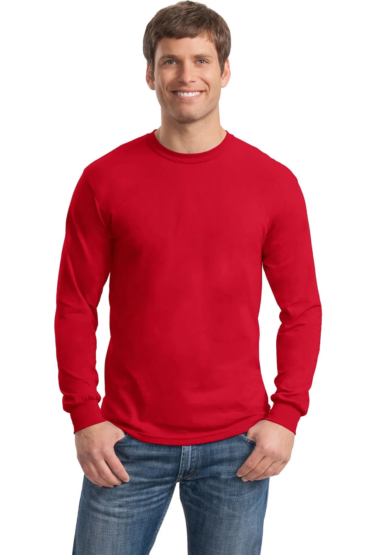 Gildan® Heavy Cotton 100% Cotton Long Sleeve T-Shirt