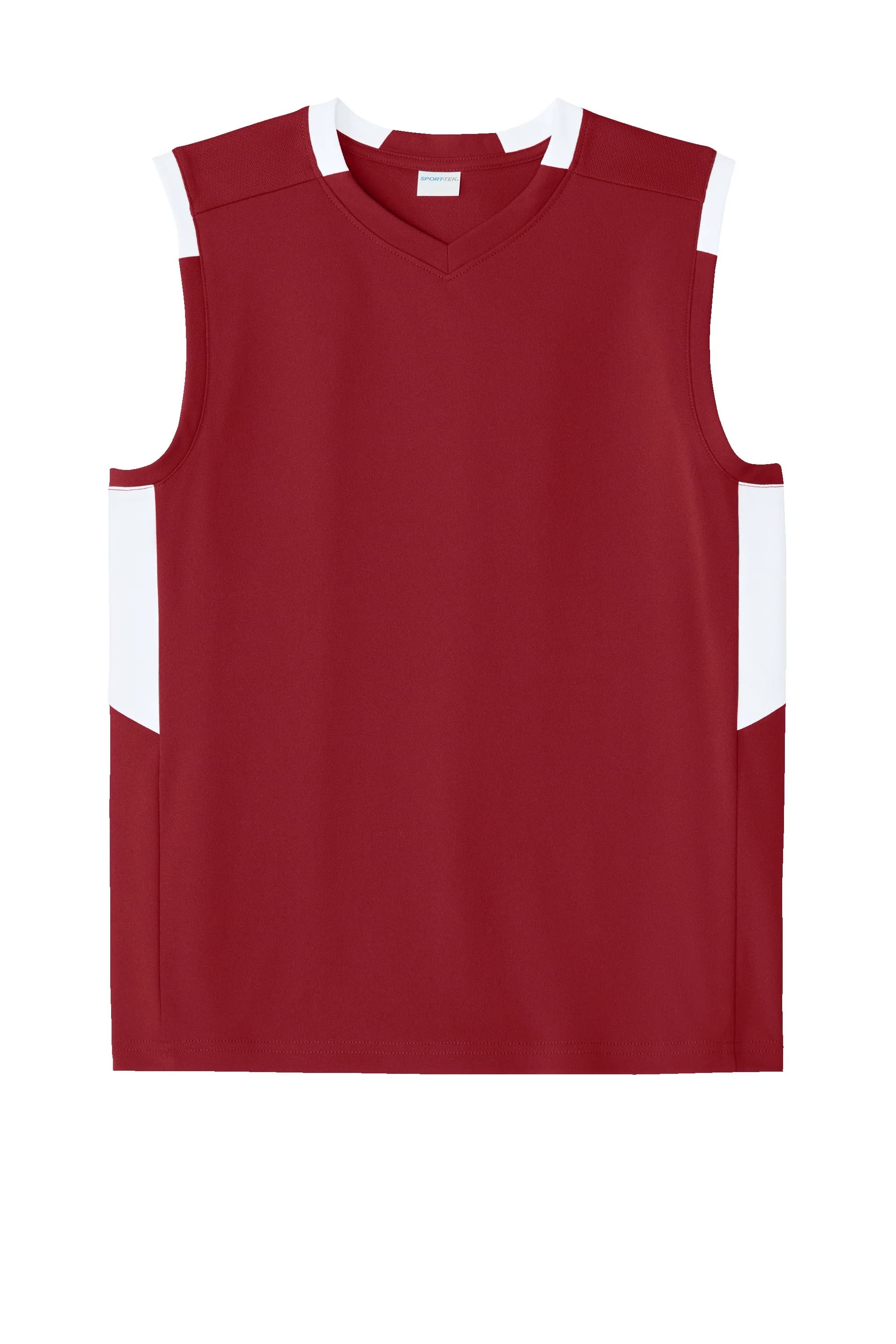 Sport-Tek® Youth Club Sleeveless V-Neck