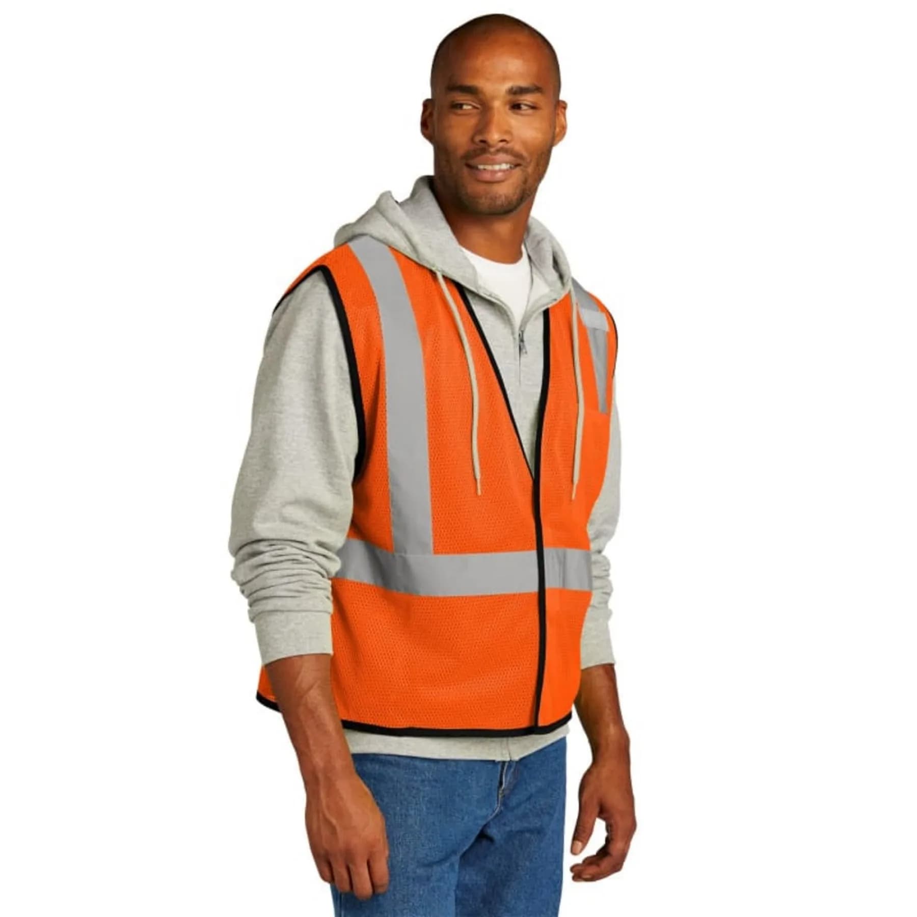CornerStone ANSI 107 Class 2 Economy Mesh One-Pocket Vest.