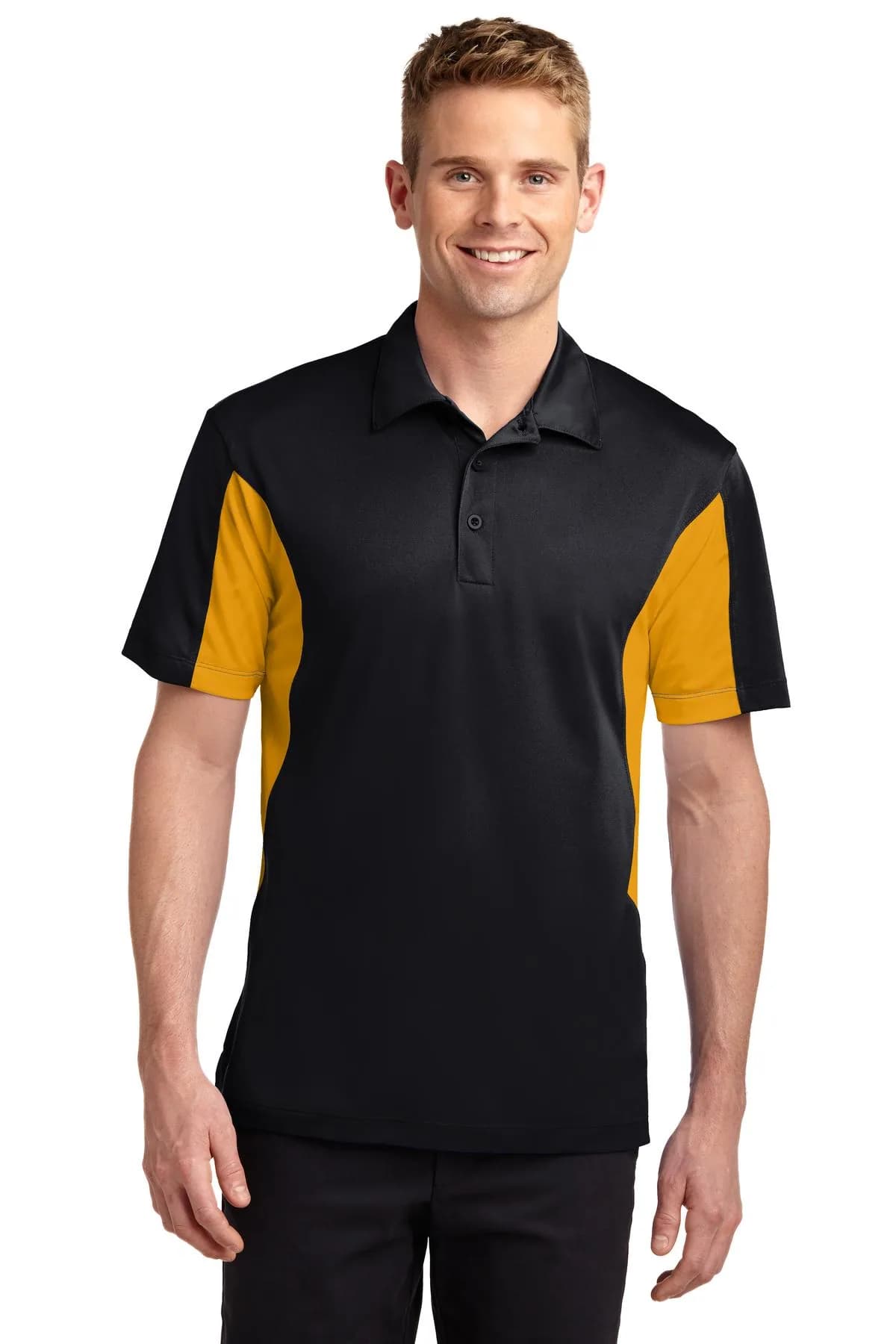 Sport-Tek® Side Blocked Micropique Sport-Wick® Polo