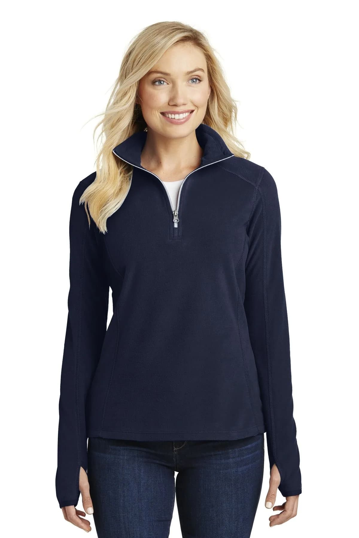 Port Authority® Women's Microfleece 1/2-Zip Pullover