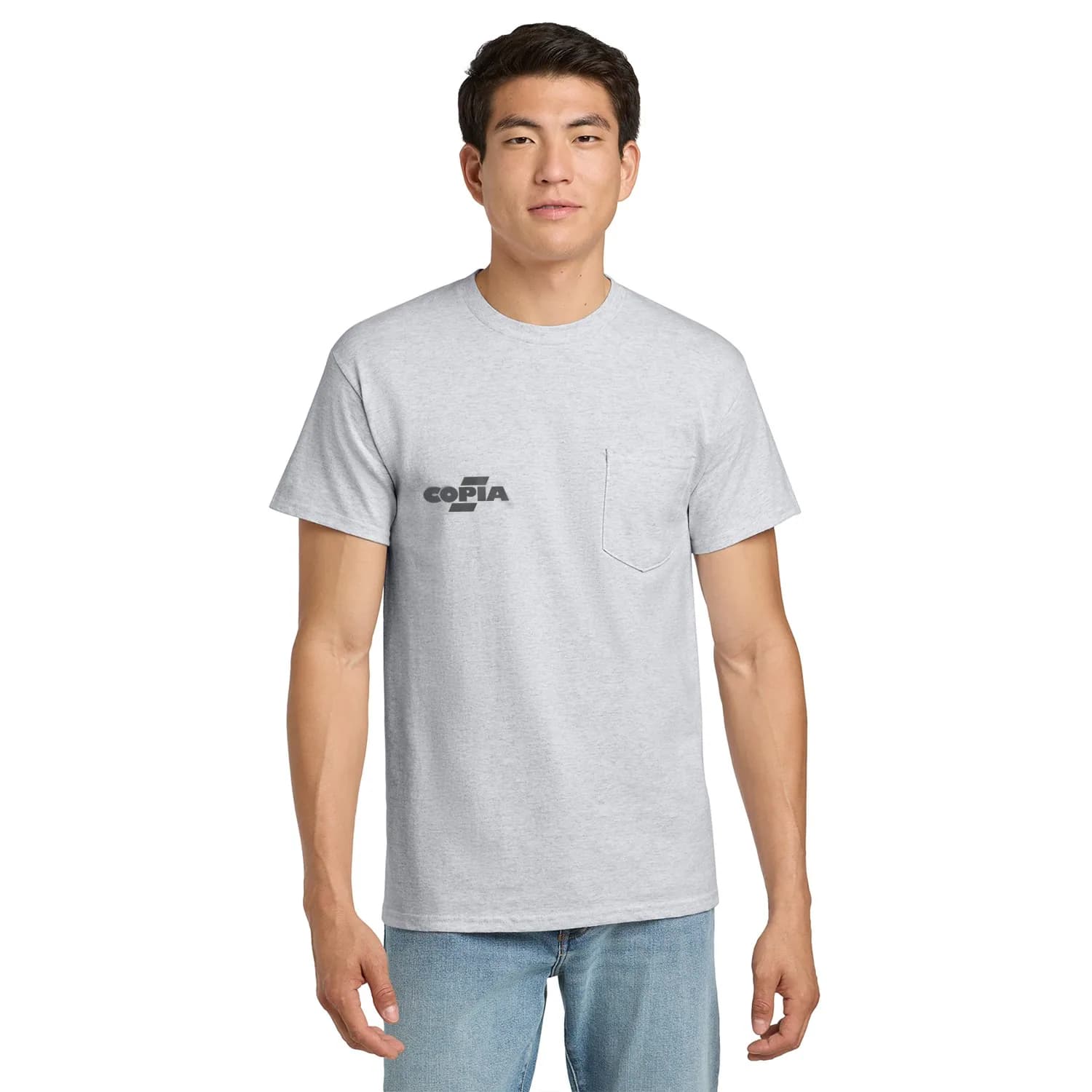 Gildan® Ultra Cotton 100% US Cotton T-Shirt with Pocket